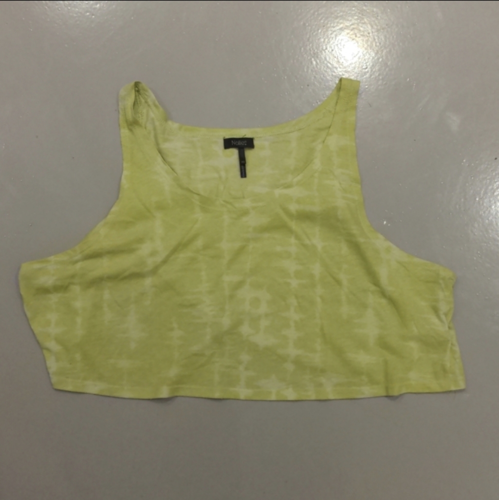Nollie from PacSun Lightweight Flowy Tie Dye Cropped Tank Top - Size XS